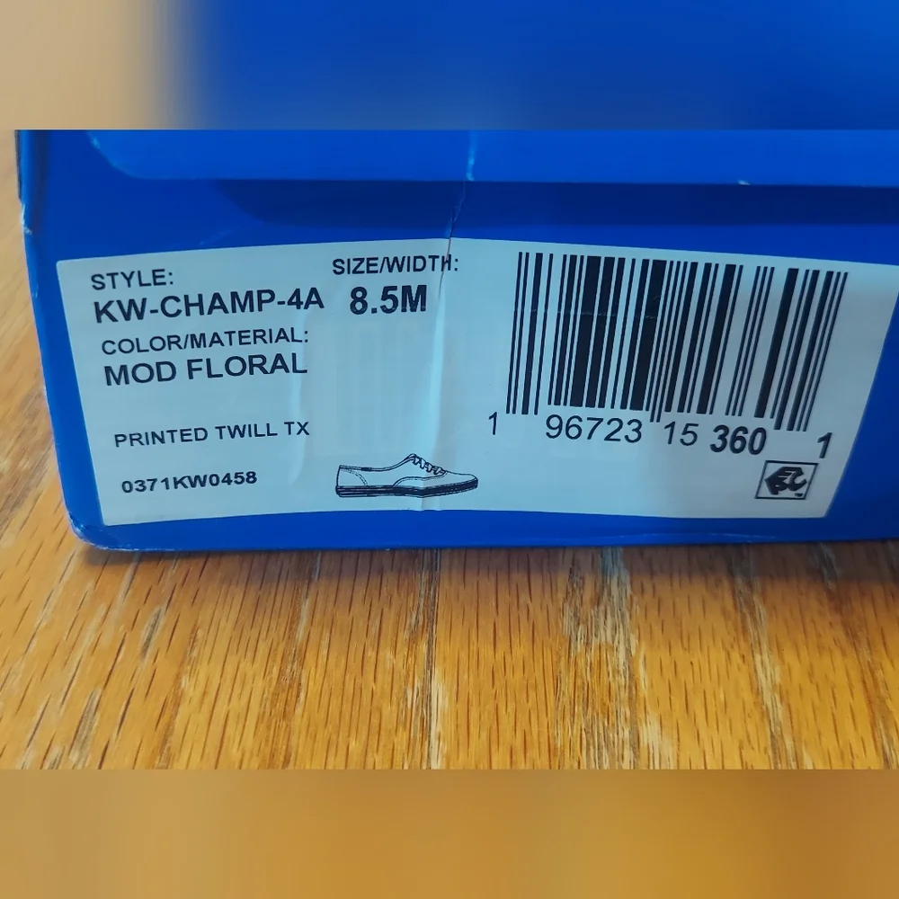 Keds Yellow and White Floral Sneakers Womens Size 8.5 - Picture 8 of 9